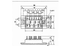 China IGBT Power Module 6DI150D-050 POWER TRANSISTOR MODULE  FUJITSU IGBT Power Module supplier