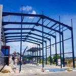 Efficient Large Span Steel Warehouse Construction