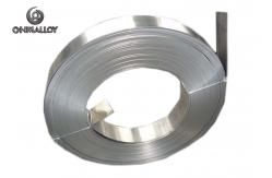 China Ribbon Shape Nichrome Alloy Annealing Ni80Cr20 Flat Wire For Heating System supplier
