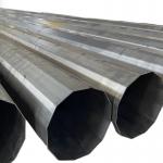 1000KGF - 10000KGF Electric Transmission Steel Pole 105FT Steel Polygonal Pole for sale
