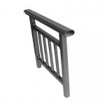 Commercial Galvanized Wrought Iron Deck Railing Metal Awning Balusters for sale