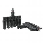 Dustproof Solar Branch Power Connector With IP67 Rating And Tin Plated Contact Material for sale