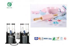 China High Rebound Property Raw Silicone Rubber , Sedex Authorized Baby Spoon Silicone supplier