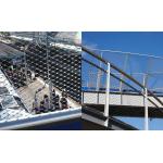 Inox Architectural Flexible Cable Mesh Stainless Steel Wire Rope Balustrade for sale