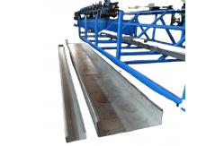 China Steel Frame Z Purlin Roll Forming Machine Former 50KW supplier