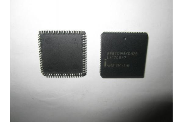 MCU Microcontroller Unit EE87C196KDH20 Intel Corporation - COMMERCIAL CHMOS MICROCONTROLLER