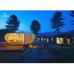 Light Steel Structure Outdoor Glamping House Prefabricated Easy To Move for sale