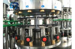China Milk Beverage Liquid Bottling Machine High Filling Accuracy Compact Structure supplier