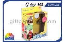 China Custom Kids Toys / Dolls Counter Display Box With Clear Windows , Paper Gift Boxes supplier