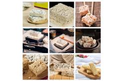 China Automatic Peanut Rice Sesame Candy bar Making Machine | Complete Production Line supplier
