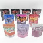 CPP PET Flat Bottom Plastic Bags 110 Mircons Resealable Food Pouches for sale