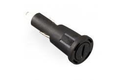 China 250V 20A Panel Mount Fuse Holders H3-55A Fuse Holder Snap-in Mounting supplier