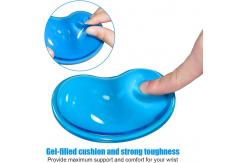 China Anti Skid Odorless Electronics Silicone Case Wrist Pad For Office Laptop supplier