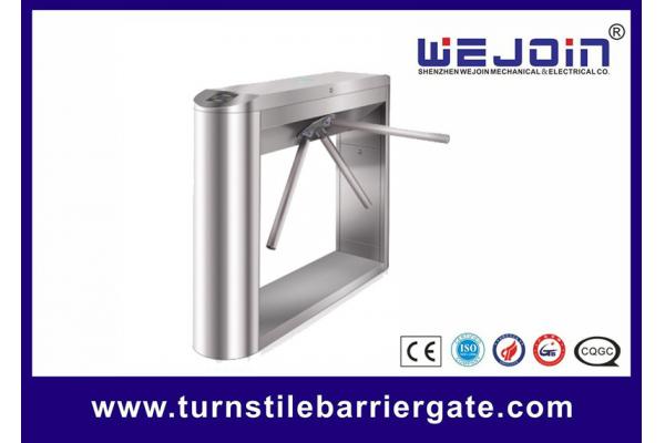 Gym Waist Height Tripod Turnstile Gate Access Control Systems Bi Directional Pass
