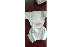 China 3D Leak Guard Baby B Grade Diapers With Elastic Waistband Breathable Backsheet supplier