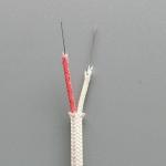 Solid Conductor Thermocouple Cable K Type Fiberglass Compensate Cable for sale