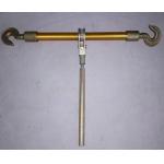 Aluminum Alloy Electrical Cable Pulling Tools Double Hook Turnbuckle 3 Ton for sale