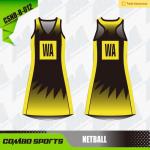 XS-5XL Recycled Sports Wear Netball A Line Dresses With Side Panels for sale