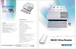 China SK201 8 channel Elisa Microplate Reader Clinical Chemistry Analyzer supplier