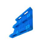6000Kg Static Load Recyclable Plastic Pallet 43.3 X 43.3 Blue HDPE For Medical Factory for sale