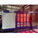 Completely Gas Price Sign 8'' Digit Height With Foothold And LOGO
