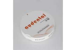 China Dental Lab ST Plus Preshade Dental Zirconia Block High Translucency and Strength supplier