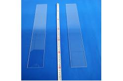 China 2.2g/Cm3 Optical Glass Plate High Purity Square Quartz Optical Window supplier