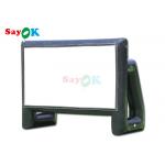 7.9ft Outdoor Inflatable Movie Screen Blow Up Cinema Projection Screen for sale