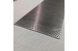 China Round Metal Mesh Aluminum Perforated Sheet 0.5 - 10mm Thickness supplier