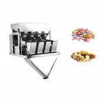 Automatic 4 Head Linear Weigher For Grain Rice Suger Nut Packing for sale