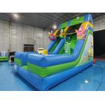 Customized PVC Inflatable Dry Slides SpongeBob Square Pants Inflatable Castle For Kids