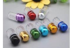 China 14mm 10ml Empty Plastic Pill Capsules Bullet Shape Small Pill Bottles supplier