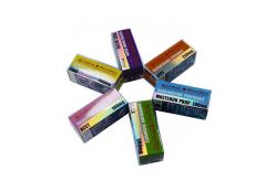 China Matt Lamination 350g Coated Paper 10ml Vial Box supplier