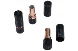 China Elegant Sexangle Plastic Lipstick Cases Empty Cosmetic Container in Black or White supplier