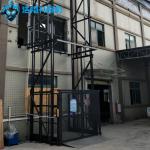 10m High 500kg-20000kg Industrial Outdoor Goods Lift Hydraulic Cargo Elevator for sale