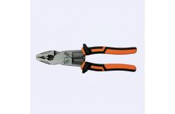 China Precise 225MM Combination Pliers High Leverage Electrical Crimping Tool supplier