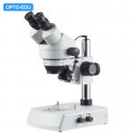 7 - 45x Zoom Lens Stereo Optical Microscope With Up / Bottom 3w Led A23.3645-b2l for sale