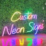 Wedding Party LED Neon Sign 6mm 8mm  10mm RGB Backboard Type Commercial Neon Signs for sale