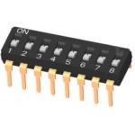 Auto Insert Straight Lead 2.54mm Pitch DIP Switch for sale