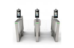 China Waterproof Walk Through Body Temperature Scanner 8 Inch Face Recognition IP65 supplier