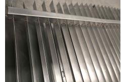 China SS304 Vane Pack Mist Eliminator Diameter 4200mm Chevron Plate Demister supplier