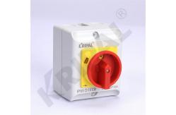 China PC Copper Manual Isolating Switch Disconnector IP65 20 Amp 3 Pole supplier