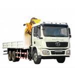 SHACMAN L3000 Crane Cargo Truck 4x2 Small Crane Truck 210hp Euro II for sale