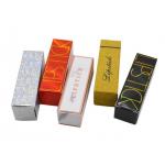 400gsm 0.15kg Custom Liquid Lipstick Packaging , 1mm Thick Lip Gloss Gift Box for sale