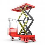Hand Push Scissor Trolley Semi Electric Hydraulic Small Scissor Lift Trolley