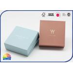 Necklace Bracelet Package Paper Gift Boxes With Magnetic Hinged Lid Matte Lamination for sale