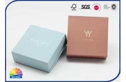 China Necklace Bracelet Package Paper Gift Boxes With Magnetic Hinged Lid Matte Lamination supplier