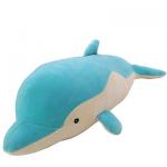 Large Size Dolphin Soft Toy , Various Color Cotton Dolphin Stuffed Animal for sale