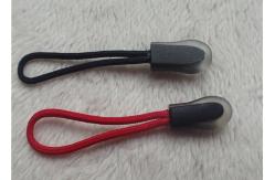 China Outdoor Wear Injection Rope Zipper Puller For Bags And Clothes supplier