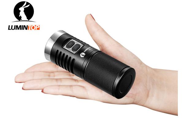 Super Bright Lumintop Sd4a Flashlight , Max 1000 Lumen Custom Printed Flashlights
